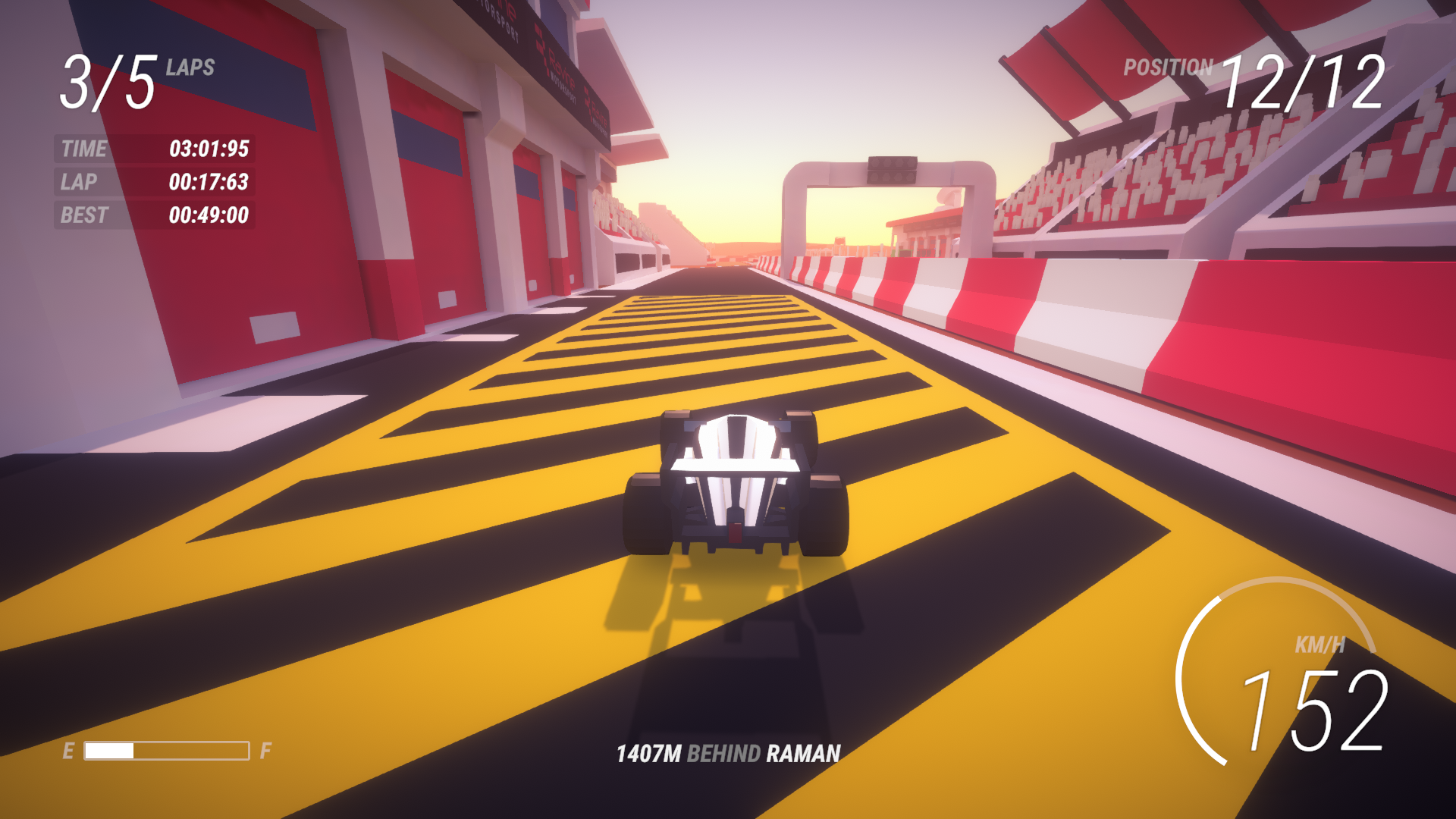Racing conditions