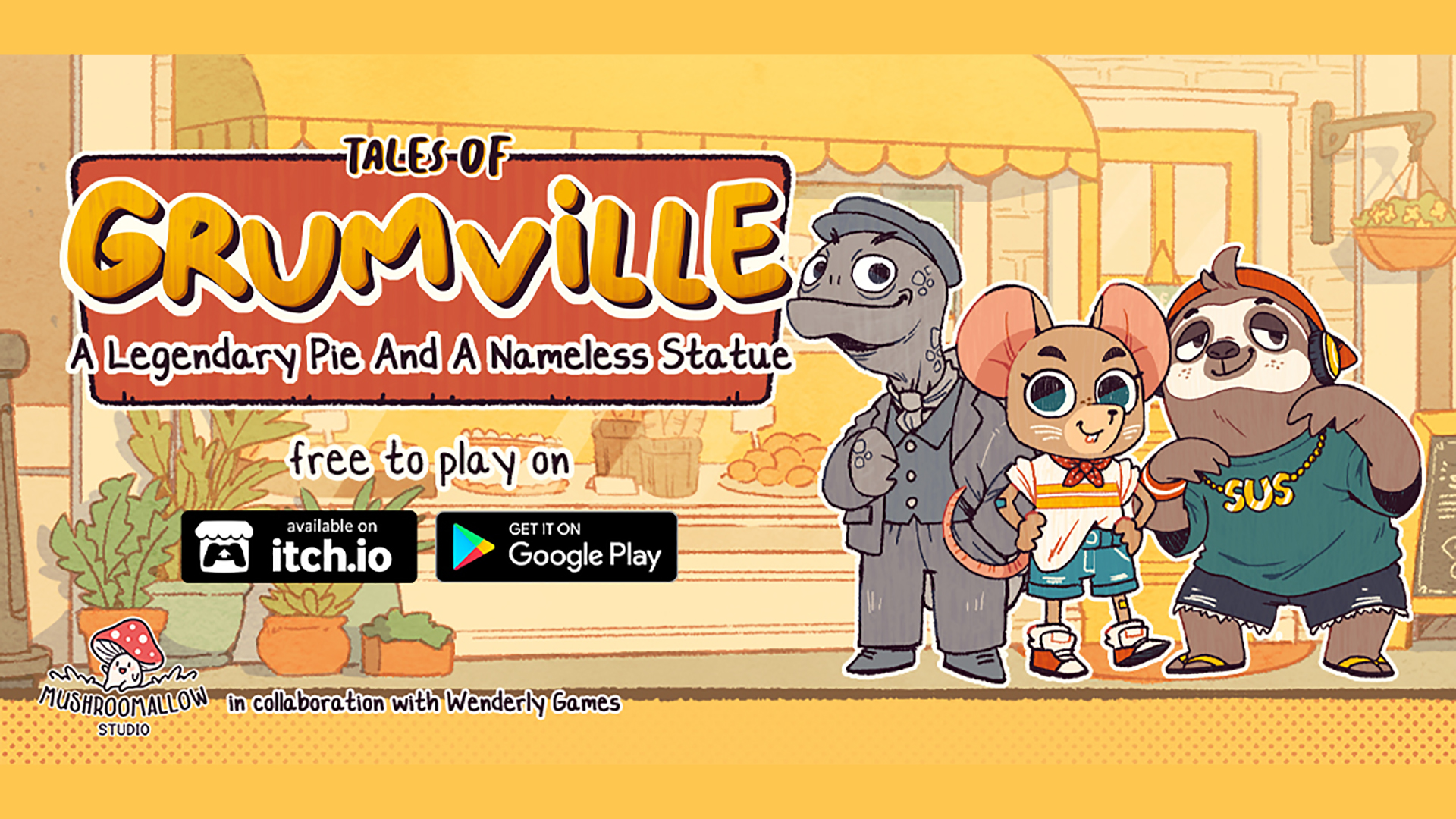Tales of Grumville - Mushroomallow Studio - GDWC - The Game